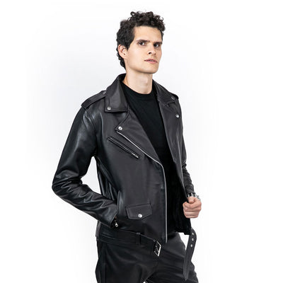 Marlon Brando Black Leather Jacket