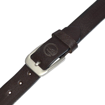 Genuine Black Leather Belt For Men